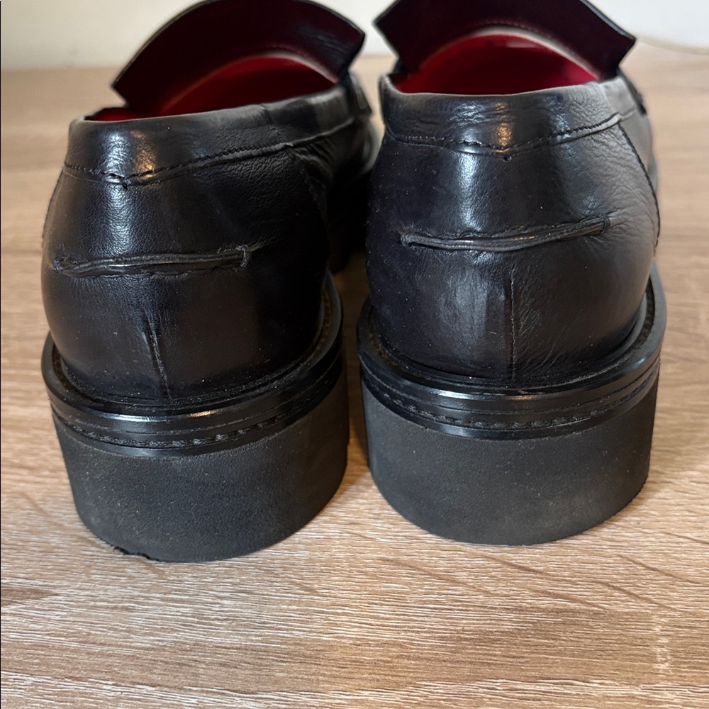 Pas de Rouge Marta Soft Calf Nero Loafer NWT - Picture 10 of 16